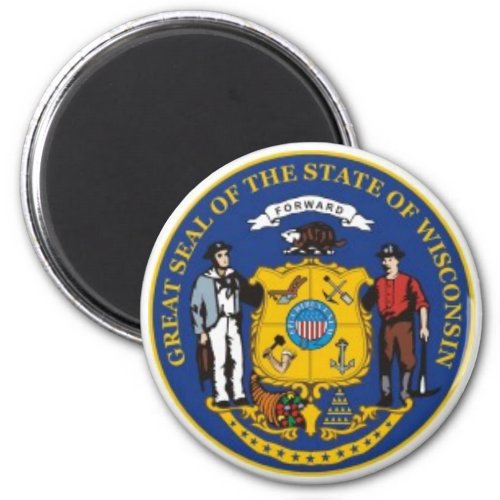 Wisconsin State Seal Magnet