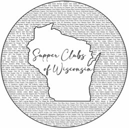 Wisconsin Supper Club Theme Cutout