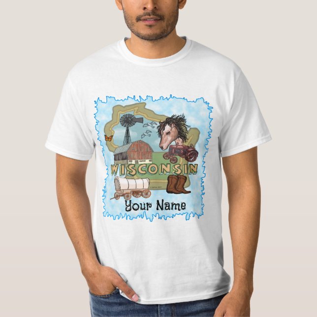 Wisconsin T-Shirt (Front)