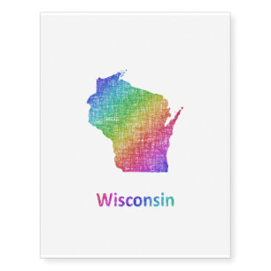 Wisconsin Temporary Tattoos