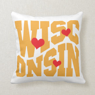 Wisconsin Throw Pillow