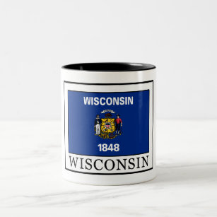 Wisconsin Two-Tone Coffee Mug