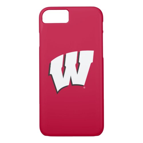 Wisconsin  University of Wisconsin Logo iPhone 87 Case