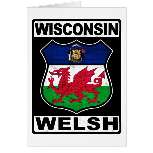 Wisconsin Welsh American Cards (Front)