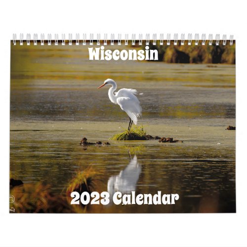 Wisconsin Wildlife Calendar 2023