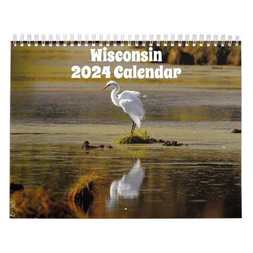 Wisconsin Wildlife Calendar 2024