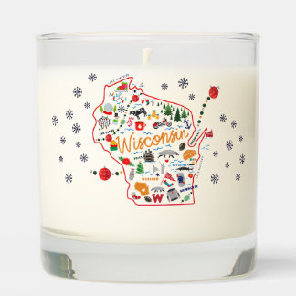 Wisconsin Winter Candle