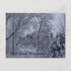 Wisconsin Winter Postcard