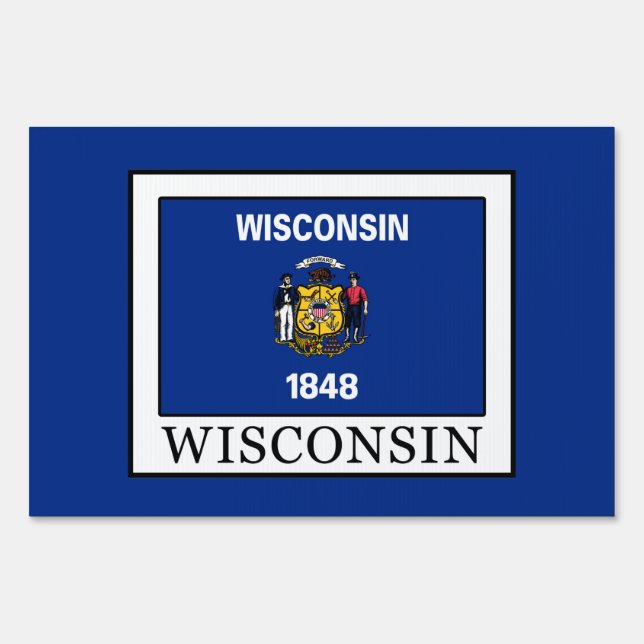Wisconsin Yard Sign (Front)