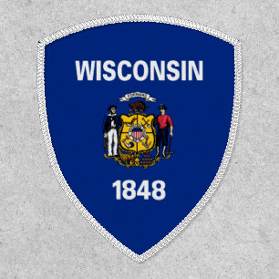 Wisconsinite Flag, Flag of Wisconsin Patch