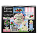 &quot;wisdom And Whimsy&quot; 2024 Scripture Calendar at Zazzle