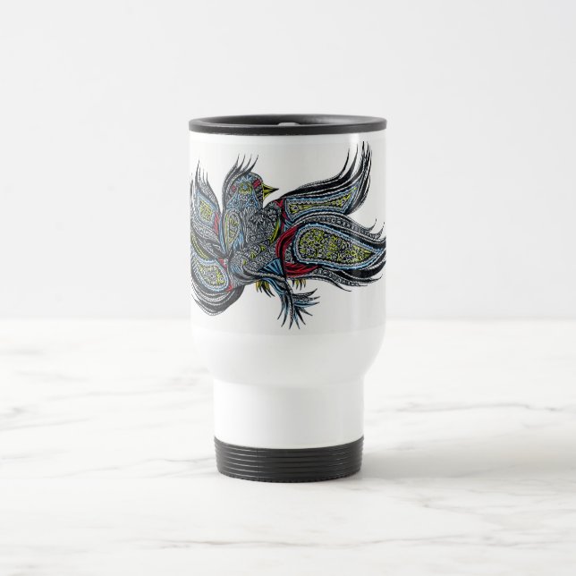 Wisdom Bird Travel Mug (Center)