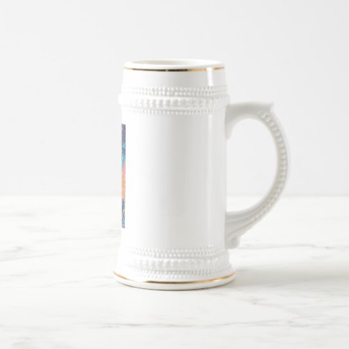 Wisdom Brew Old Man Design Coffee Mug Beer Stein