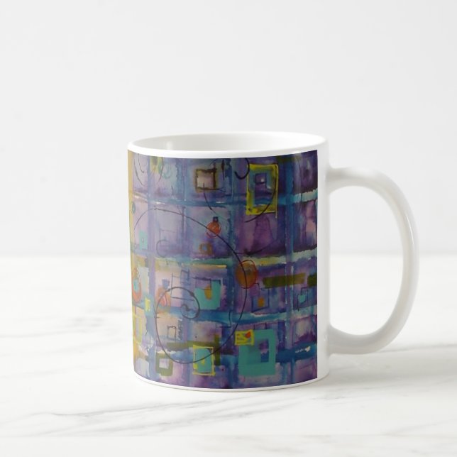 Wisdom canvas coffee mug (Right)