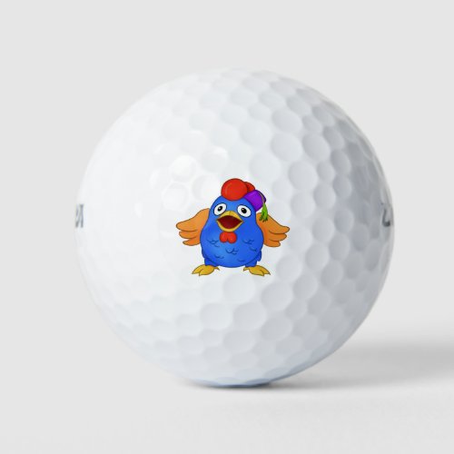Wisdom Chicken logo Golf Balls