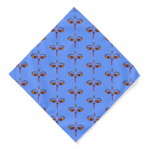 Wisdom Eyes Of Buddha - Bodhnath temple eyes Bandana