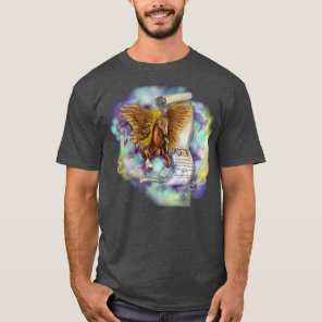 Wisdom from a pegasus, Dark tee