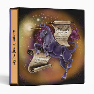 Wisdom from a Unicorn, Binder