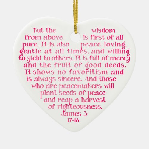 Wisdom from Above Personalized Ornament