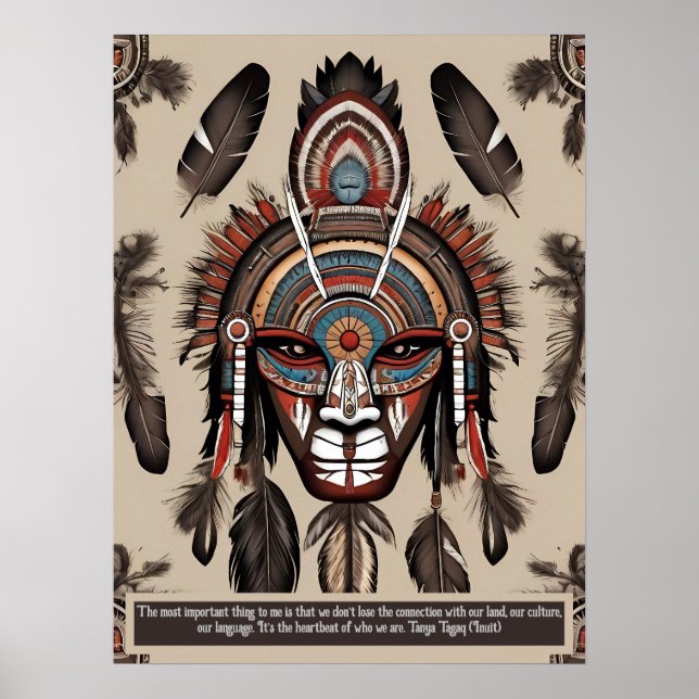Wisdom from Native American Voices Poster (Front)
