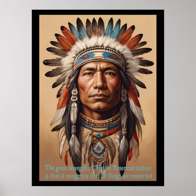 Wisdom from Native American Voices Poster (Front)