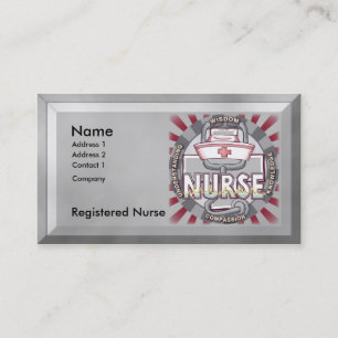 Wisdom nurse business card