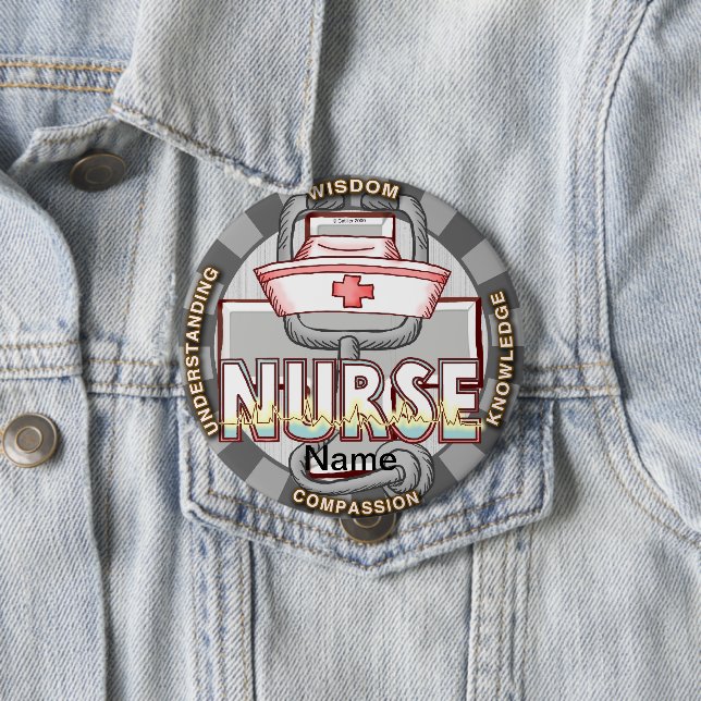 Wisdom nurse  button (In Situ)