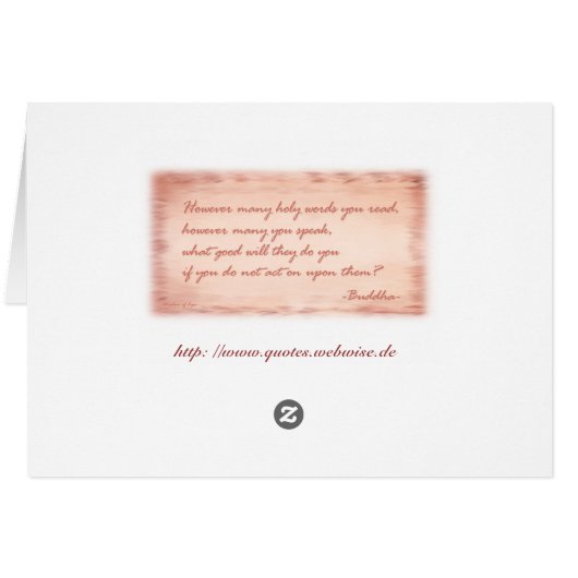 Wisdom of Buddha (Back Horizontal)