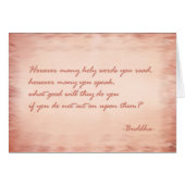 Wisdom of Buddha (Front Horizontal)