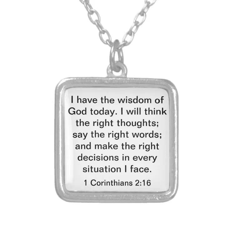 Encouragement Necklace "everything is possible" Pendant Necklace 