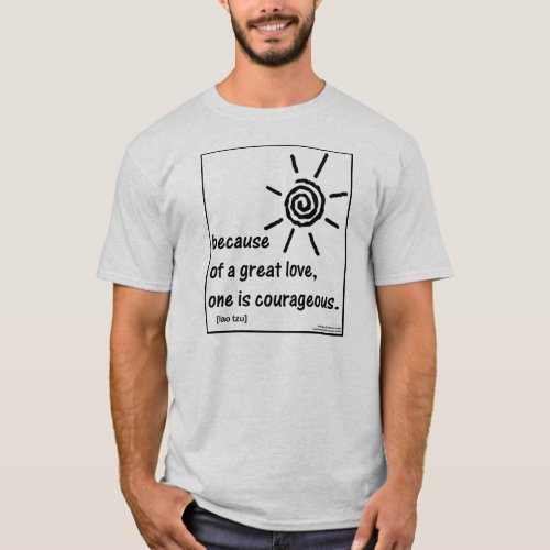 Wisdom of Lao Tzu Quotes No 2 _ Sun T_Shirt