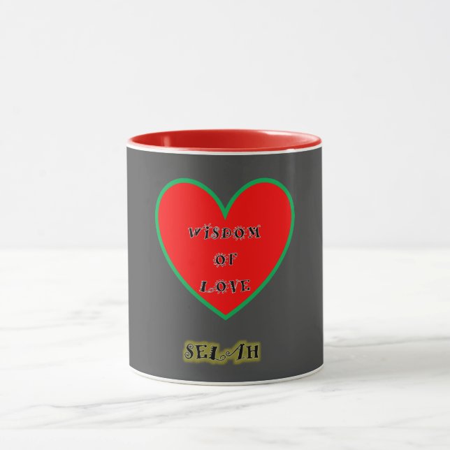 WISDOM of LOVE Mug (Center)