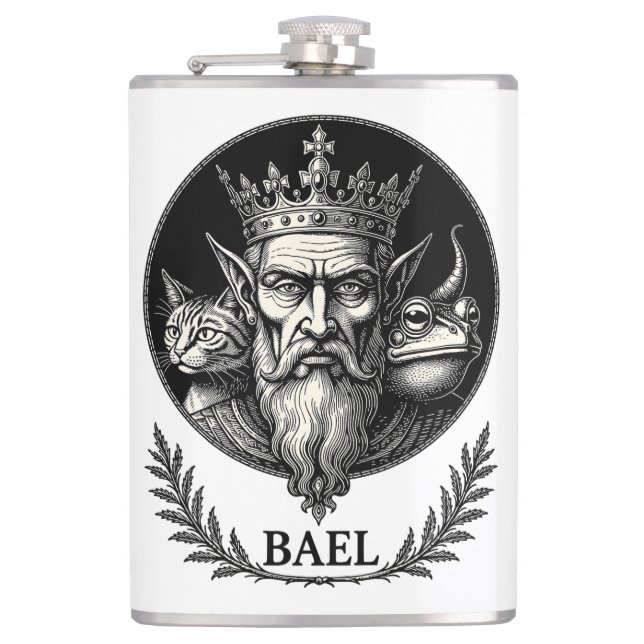 Wisdom of the Triple Gaze Of Bael Flask (Front)