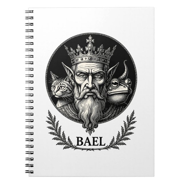 Wisdom of the Triple Gaze Of Bael Notebook (Front)