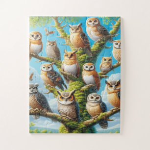 Wisdom of the Woods Owl Puzzle