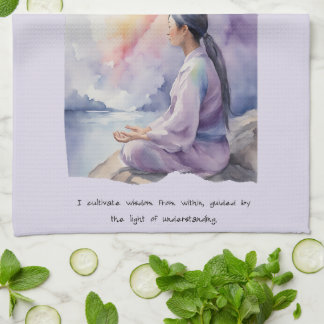 Wisdom Positive Affirmation Kitchen Towel