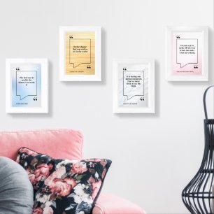 Wisdom Quotes of The day1 Wall Art Sets