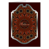 WISDOM SHIELDS : BELIEVE Card (Front)