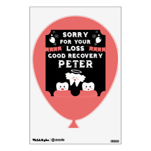 Wisdom Teeth Extraction Get Well Wall Decal