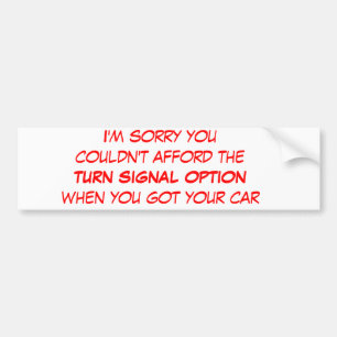 Wisdom While Driving Bumper Sticker