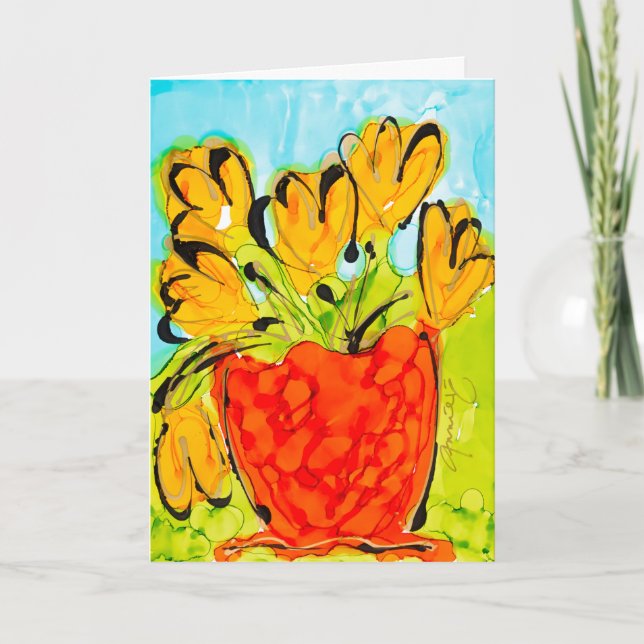 Wisdom Within Lovitude Blank Card (Front)