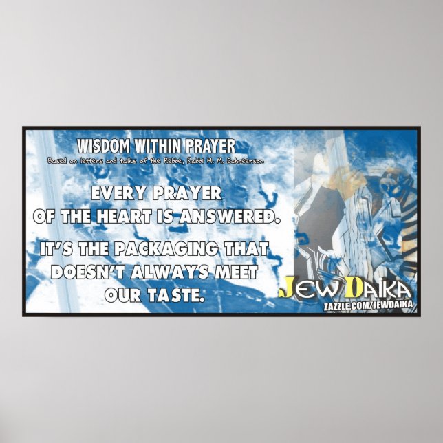 Wisdom within Prayer Poster (Front)