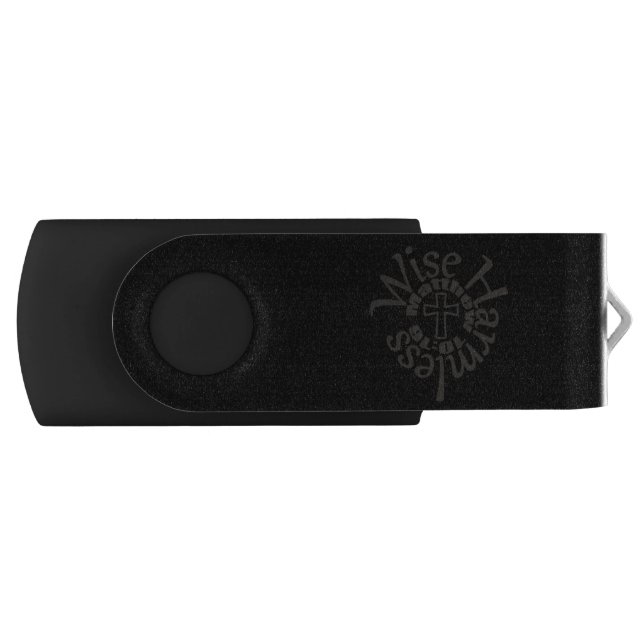 Wise And Harmless - Divine Wisdom Scriptures Flash Drive (Front)