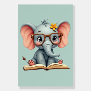 Wise Baby Elephant Foam Board