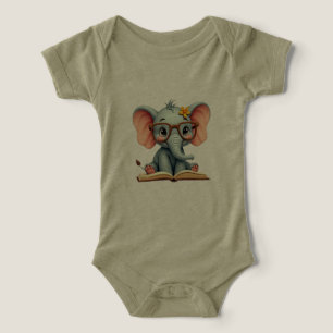 Wise Baby Elephant Infant T-shirt