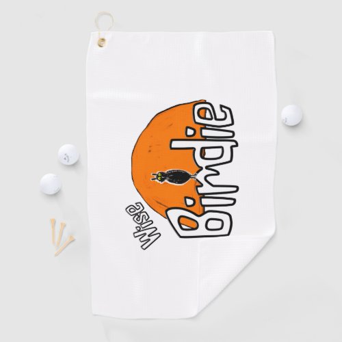 Wise birdie  golf towel