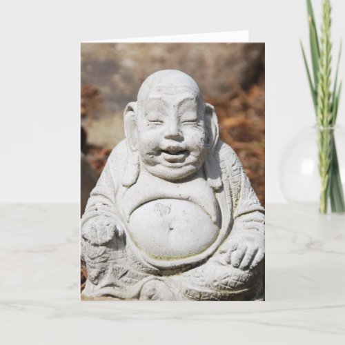 Wise Buddha Card