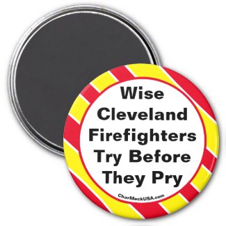 Wise Cleveland Firefighters ... magnet