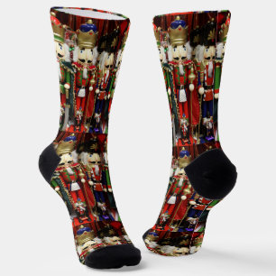Wise Crackers Nutcracker Christmas Socks