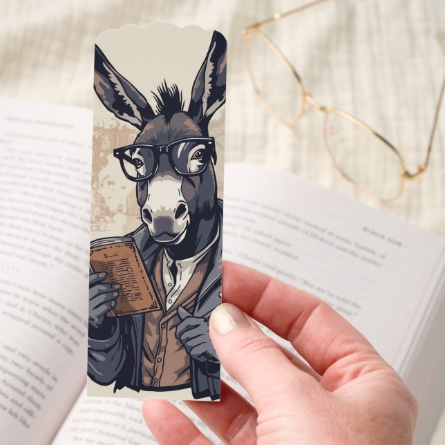 Wise Donkey — Bookmark (Hand)